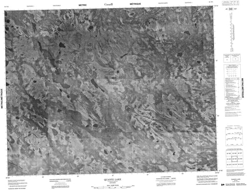 042N03 Quantz Lake Canadian topographic map, 1:50,000 scale