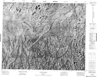 042O09 Belec Lakes Canadian topographic map, 1:50,000 scale