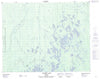 042P01 Thyret Lake Canadian topographic map, 1:50,000 scale