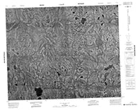 043C07 No Title Canadian topographic map, 1:50,000 scale