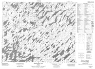 043D05 Wapitotem Lake Canadian topographic map, 1:50,000 scale