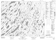 043D06 Barnhart Lake Canadian topographic map, 1:50,000 scale