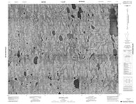 043D07 Kitchie Lake Canadian topographic map, 1:50,000 scale