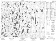 043D11 Pulham Lake Canadian topographic map, 1:50,000 scale