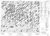 043D13 Kanuchuan Lake Canadian topographic map, 1:50,000 scale