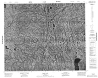 043D16 Greig Lake Canadian topographic map, 1:50,000 scale