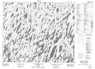 043E04 Tabasokwia Lake Canadian topographic map, 1:50,000 scale