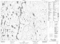 043E06 No Title Canadian topographic map, 1:50,000 scale