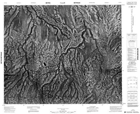 043E10 No Title Canadian topographic map, 1:50,000 scale