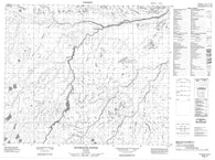 043E13 Sourdough Rapids Canadian topographic map, 1:50,000 scale