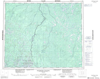 043E Winiskisis Channel Canadian topographic map, 1:250,000 scale