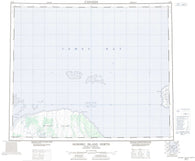 043H Akimiski Island North Canadian topographic map, 1:250,000 scale