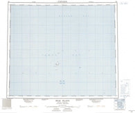 043I Bear Island Canadian topographic map, 1:250,000 scale