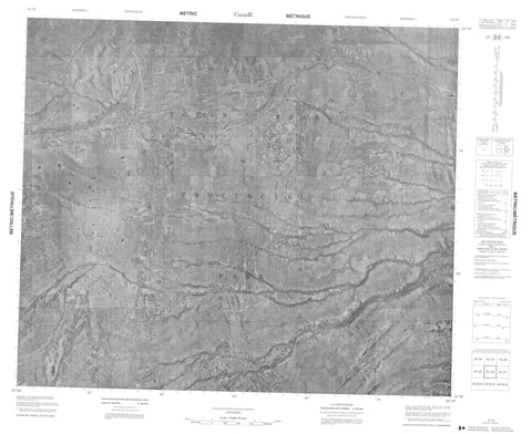 043J02 No Title Canadian topographic map, 1:50,000 scale