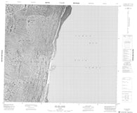 043J09 Big Owl Creek Canadian topographic map, 1:50,000 scale