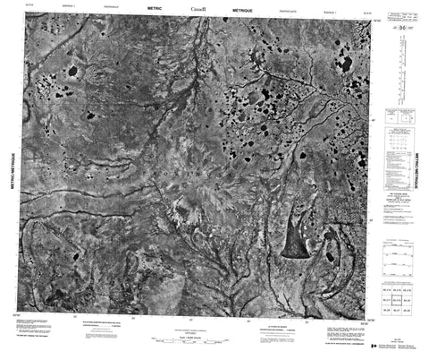 043J10 No Title Canadian topographic map, 1:50,000 scale