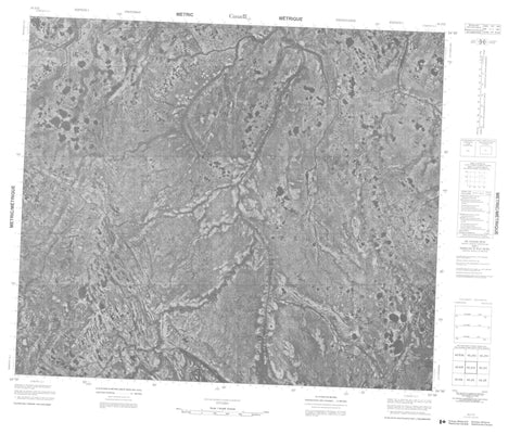 043J12 No Title Canadian topographic map, 1:50,000 scale