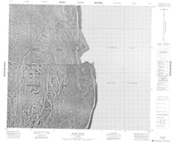 043J16 Hook Point Canadian topographic map, 1:50,000 scale