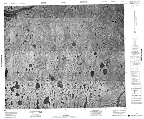 043K12 No Title Canadian topographic map, 1:50,000 scale