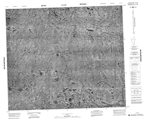 043K15 No Title Canadian topographic map, 1:50,000 scale