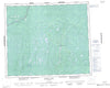 043K Sutton Lake Canadian topographic map, 1:250,000 scale