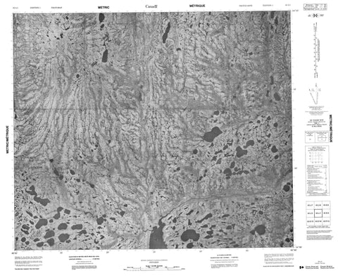 043L01 No Title Canadian topographic map, 1:50,000 scale