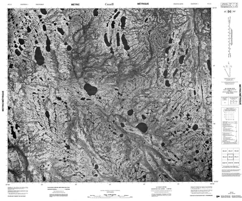 043L02 No Title Canadian topographic map, 1:50,000 scale