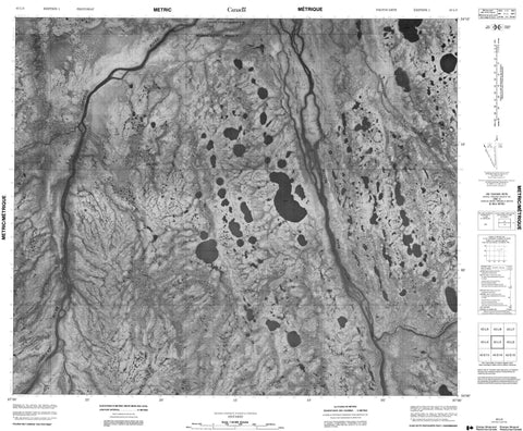 043L03 No Title Canadian topographic map, 1:50,000 scale