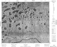 043L15 Winino Creek Canadian topographic map, 1:50,000 scale