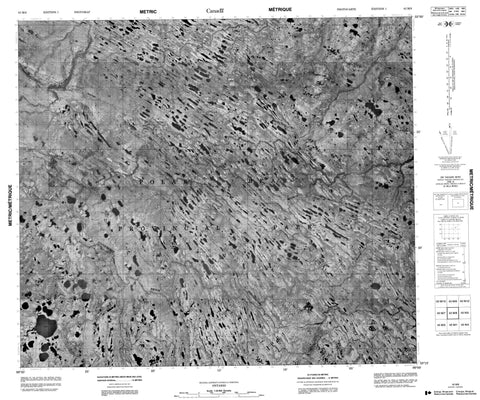 043M08 No Title Canadian topographic map, 1:50,000 scale