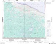 043M Fort Severn Canadian topographic map, 1:250,000 scale
