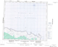 043O Cape Henrietta Maria Canadian topographic map, 1:250,000 scale