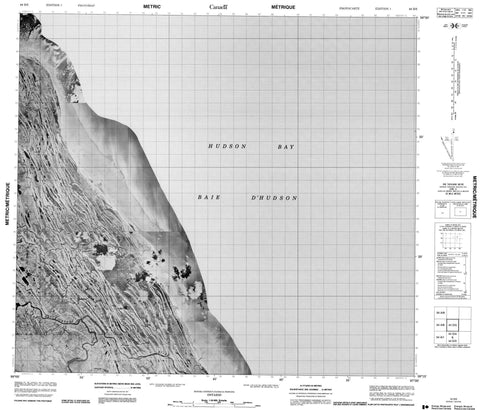 044D05 No Title Canadian topographic map, 1:50,000 scale