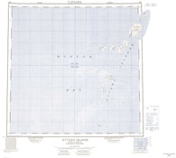 044P Ottawa Islands Canadian topographic map, 1:250,000 scale