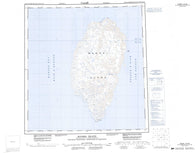 045H Mansel Island Canadian topographic map, 1:250,000 scale