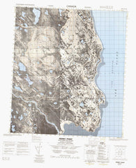 045O13 Renny Point Canadian topographic map, 1:50,000 scale