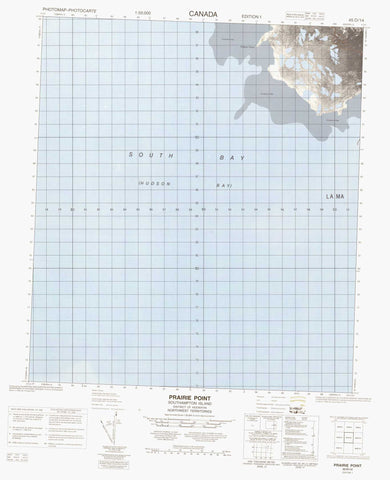 045O14 Prairie Point Canadian topographic map, 1:50,000 scale