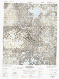 046B01 Akogotiak Hill Canadian topographic map, 1:50,000 scale