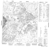 046B02 Big Corner Cliff Canadian topographic map, 1:50,000 scale