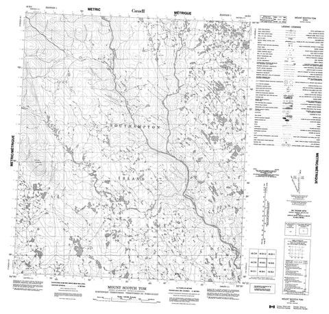 046B05 Mount Scotch Tom Canadian topographic map, 1:50,000 scale