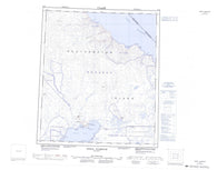 046B Coral Harbour Canadian topographic map, 1:250,000 scale