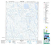 046D13 Meen Lake Canadian topographic map, 1:50,000 scale