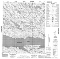 046E05 No Title Canadian topographic map, 1:50,000 scale