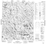 046E12 No Title Canadian topographic map, 1:50,000 scale