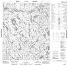 046E14 No Title Canadian topographic map, 1:50,000 scale