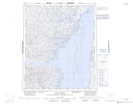 046E Cape Dobbs Canadian topographic map, 1:250,000 scale