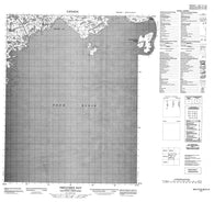 046I13 Freuchen Bay Canadian topographic map, 1:50,000 scale