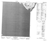 046J03 Winter Island Canadian topographic map, 1:50,000 scale