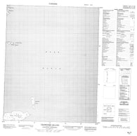 046J07 Crawford Island Canadian topographic map, 1:50,000 scale