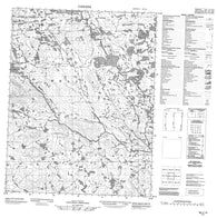 046J14 No Title Canadian topographic map, 1:50,000 scale